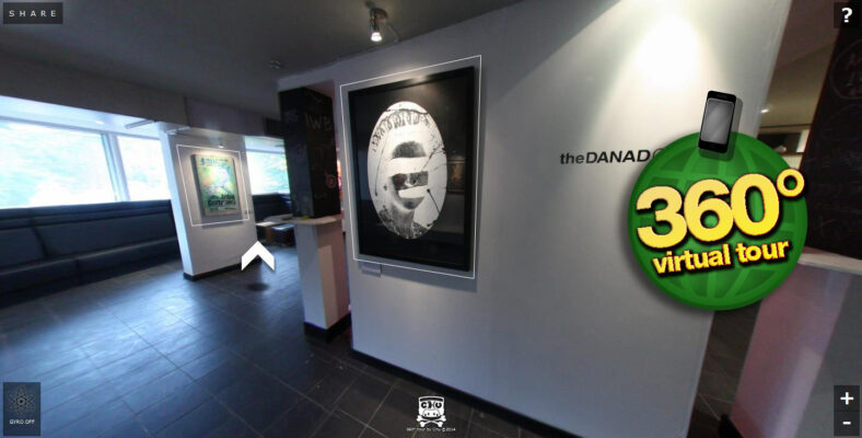 DANAD Gallery, Hertford – virtual tour designed by Chu