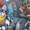 Freestyle painting with Cheo - "Man Cave"